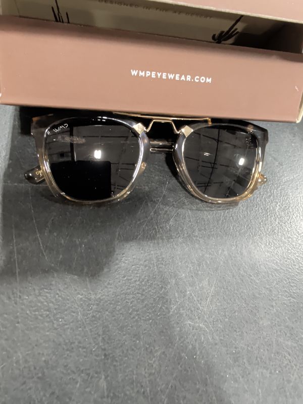 View 2 of WearMe Pro Women's Polarized Oversized Square Sunglasses