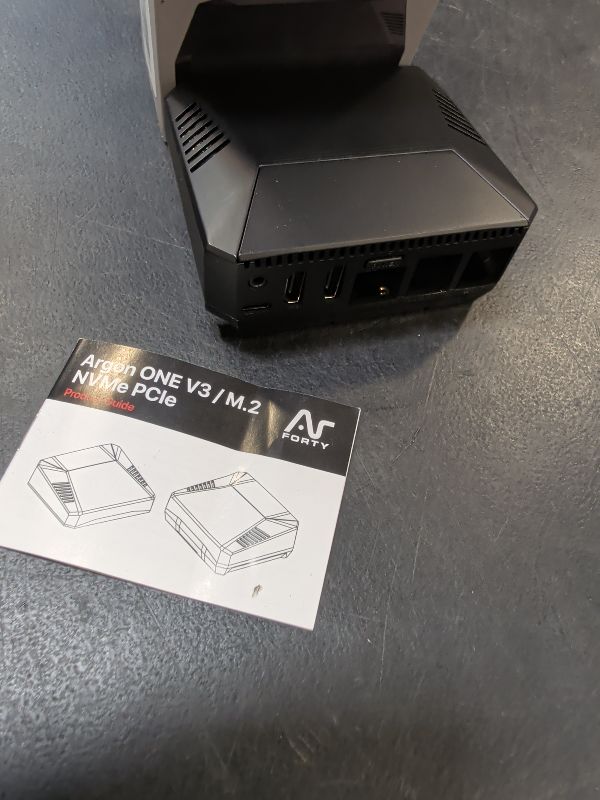 Photo 1 of Argon ONE V3 M.2 NVMe PCIe Case for Raspberry Pi 5
