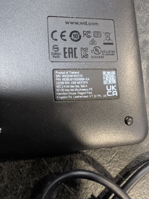 View 3 of WD 2TB Elements Portable External Hard Drive
