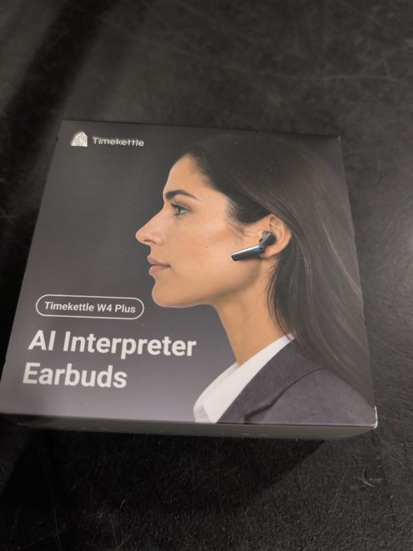 Photo 1 of Timekettle W4 Plus AI Translation Earbuds, Bone Conduction Pickup