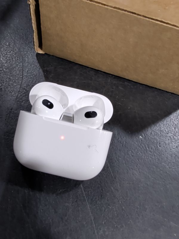 View 3 of Apple AirPods (3rd Gen) White