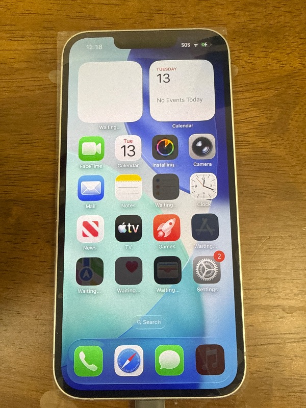 Photo 1 of Apple iPhone 16e 128GB White Unlocked
