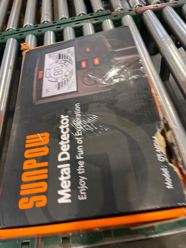 Photo 1 of SUNPOW Professional Metal Detector - 12" Waterproof Coil, 5 Modes