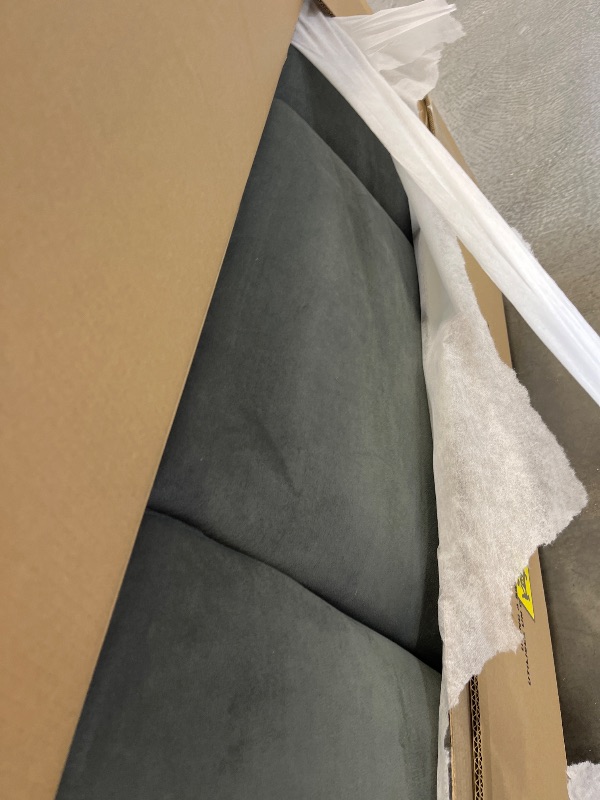 Photo 1 of Studio Living Harrington 80.3" Sofa, Transitional Modern, Pocket Coil Comfort, Easy Assembly, Microfiber Fabric, Dark GreyLPNPMFF6705302
