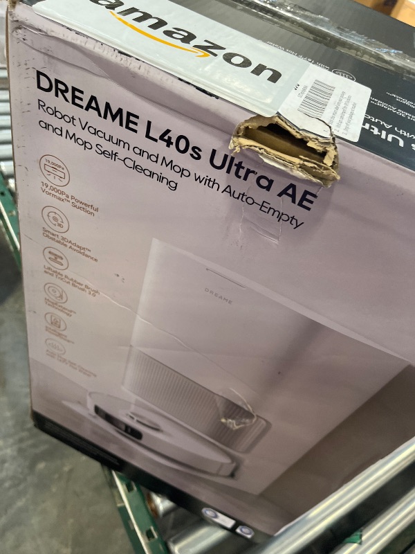 Photo 1 of dreame L40s Ultra AE Robot Vacuum and Mop, Self Emptying & Auto Refill