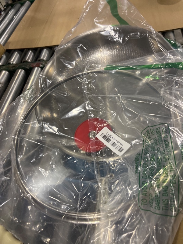 Photo 1 of 12" Titanium Pans for Cooking with Lid, Pure Titanium Frying Pan Pro