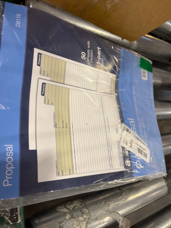 Photo 1 of Adams Proposal Book with Carbon, White, 50 Sheets