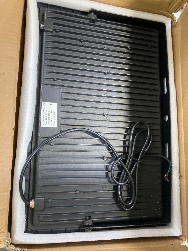 Photo 1 of Sunkkes 600W LED Flood Light, 2-Pack, Black, 3000K Warm White