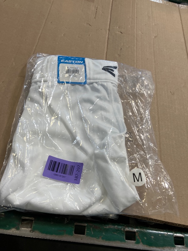 View 2 of Easton | PRO ELITE Fastpitch Softball Pants | White | Youth Medium