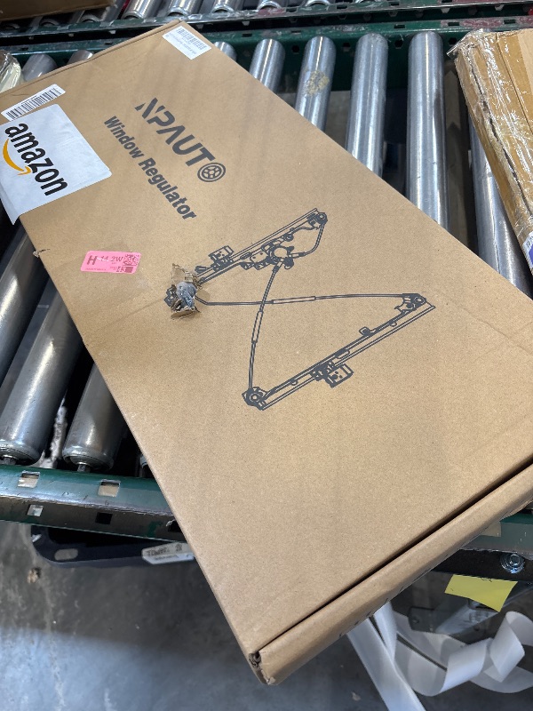 View 2 of NPAUTO Front Driver Side Power Window Regulator Without Motor fit for BMW X5 E53 Sport Utility 2000 2001 2002 2003 2004 2005 2006, Left, 740-488