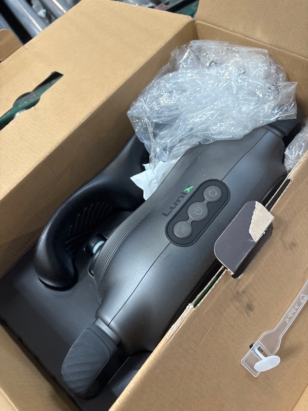 View 3 of Lunix LX26 Double-Head Massage Gun with 3 Heads