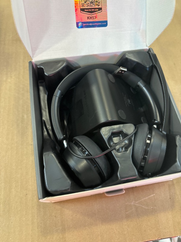 Photo 1 of Soothielec Wireless Bluetooth Headset with Noise Cancelling