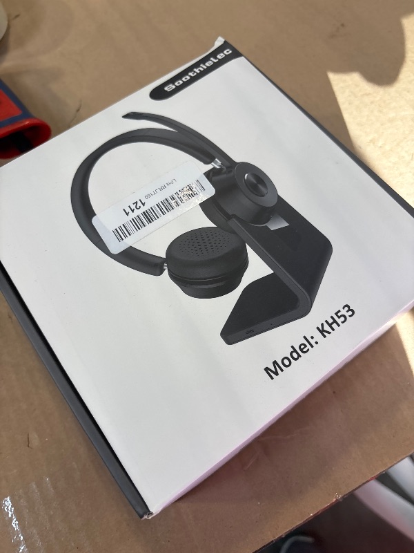 Photo 1 of Soothielec Wireless Bluetooth Headset with Noise Cancelling
