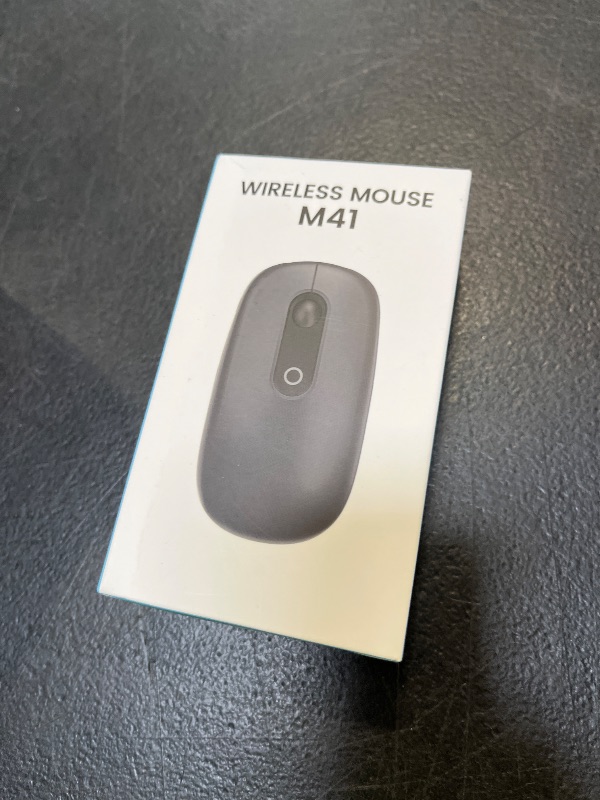 View 2 of Wireless Mouse for Laptop, Quiet, Compact & Portable, USB-C Adapter