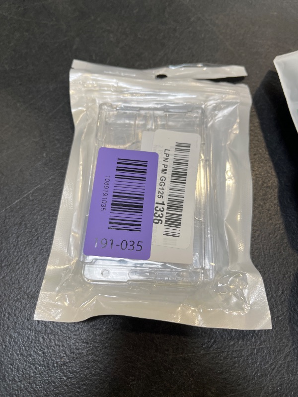View 2 of Pawfly 2-Slot Vertical Badge Holder (Clear)