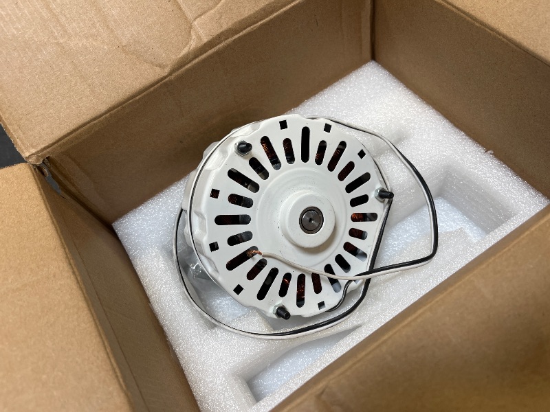 View 3 of F0510B2944 F0510B2497 Power Vent Attic Fan Motor Replacement for Lomanco Lomancool 2000 & Add-A-Vent 1800 Series Roof Mount Power Vent Motor 3.4 A,120 V. Replaces
