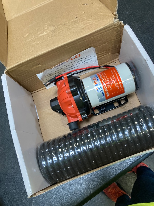 View 3 of SEAFLO 5.5 GPM Washdown Pump Kit