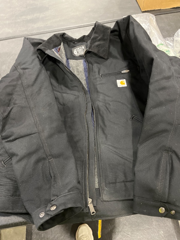 View 3 of Carhartt Men's J01 Duck Detroit Jacket
