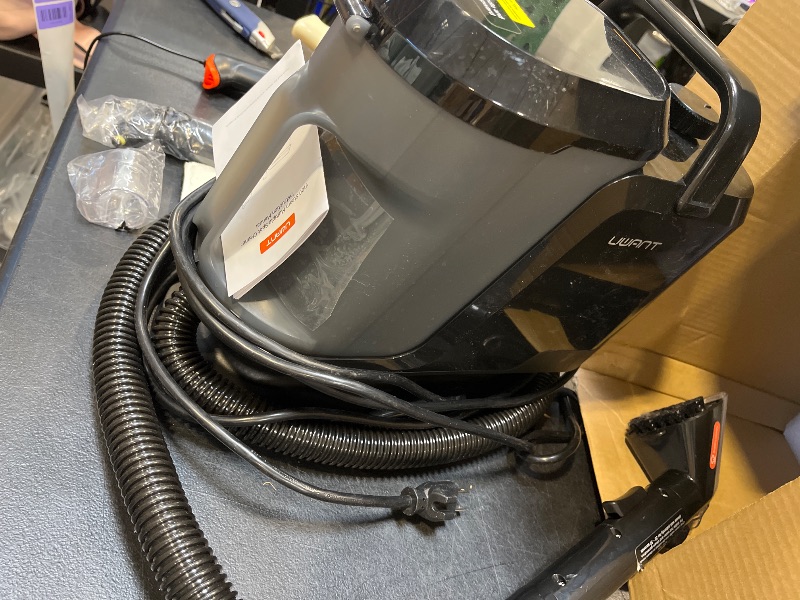 View 4 of Uwant Y100Steam Carpet Cleaner, Black-Americano, 18KPa Suction
