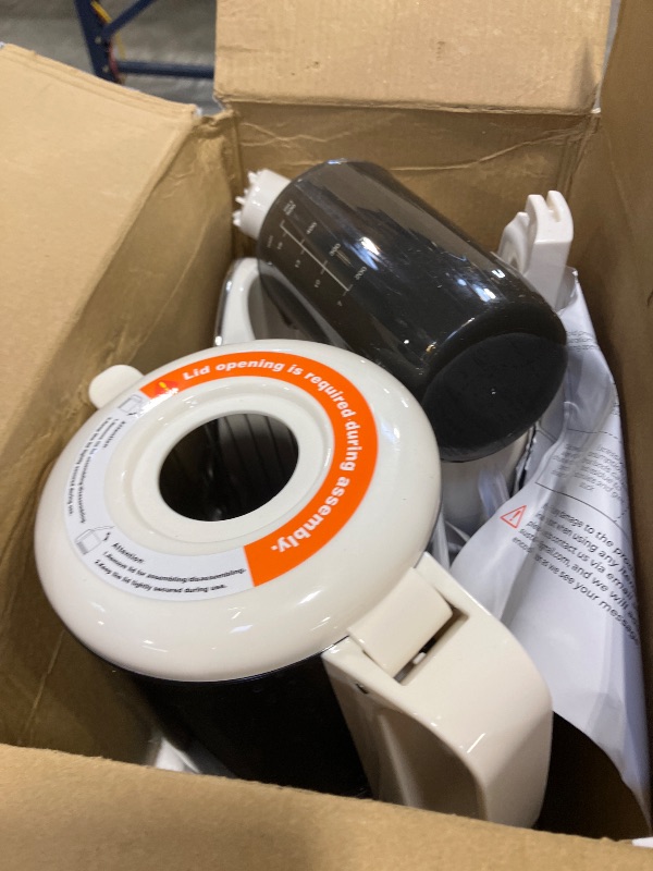 Photo 1 of SUSTEAS Cold Press Juicer, 5.3" Feed Chute, White