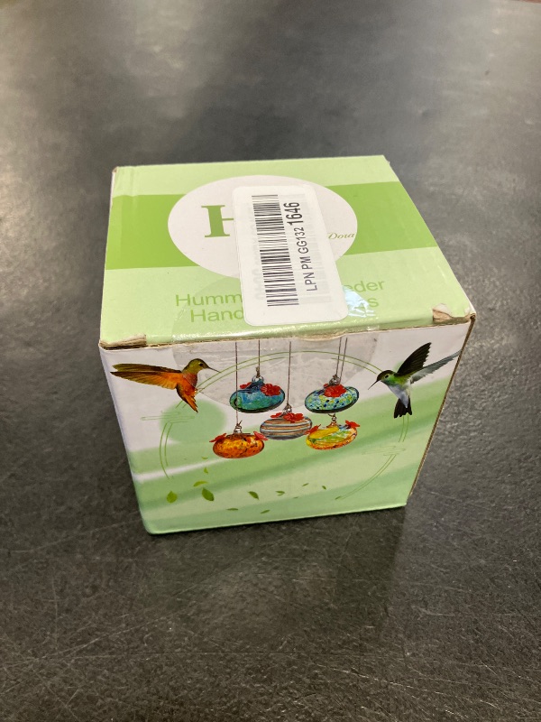 Photo 1 of KRISININE Glass Hummingbird Feeder