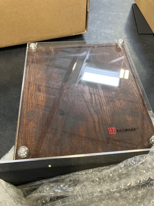 View 4 of KEEMAKE Magnetic Knife Block Holder with Acrylic Shield
