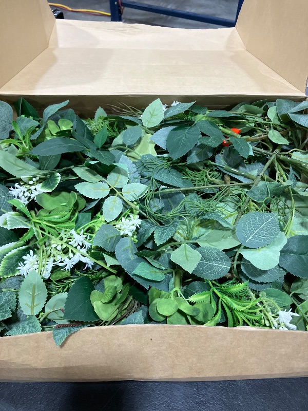 Photo 1 of Ling's moment Eucalyptus Flower Garland Wedding Arch 9 FT