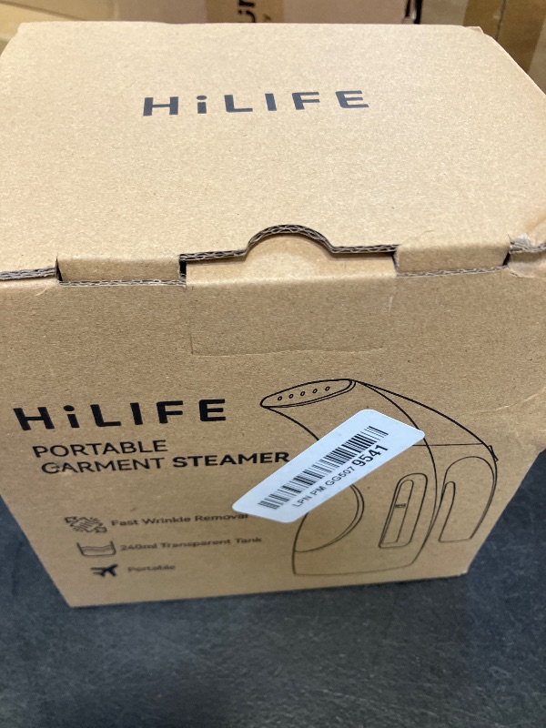 Photo 1 of HiLIFE Handheld Garment Steamer, 700W, 240ml, Blue