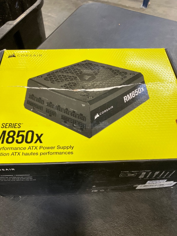 View 2 of Corsair RM850x 850W Power Supply - Black