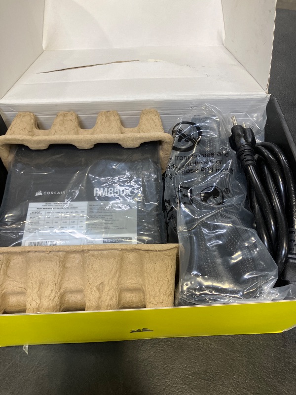 View 3 of Corsair RM850x 850W Power Supply - Black