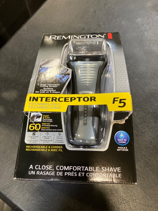 Photo 1 of Remington F5 Foil Shaver for Men