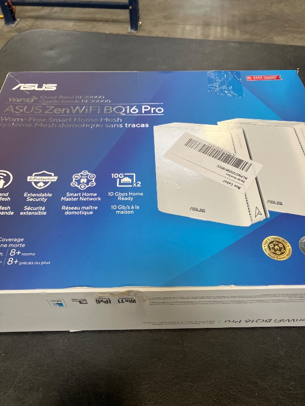 Photo 1 of ASUS ZenWiFi BQ16 Pro WiFi 7 Mesh System (2-Pack)
