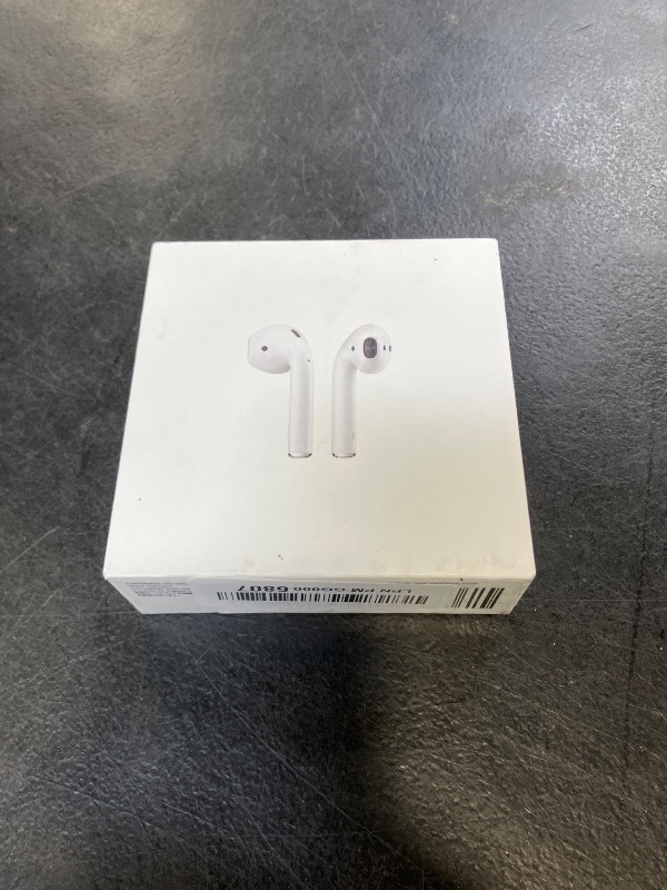 Photo 1 of Apple AirPods Wireless Earbuds with Lightning Charging Case
