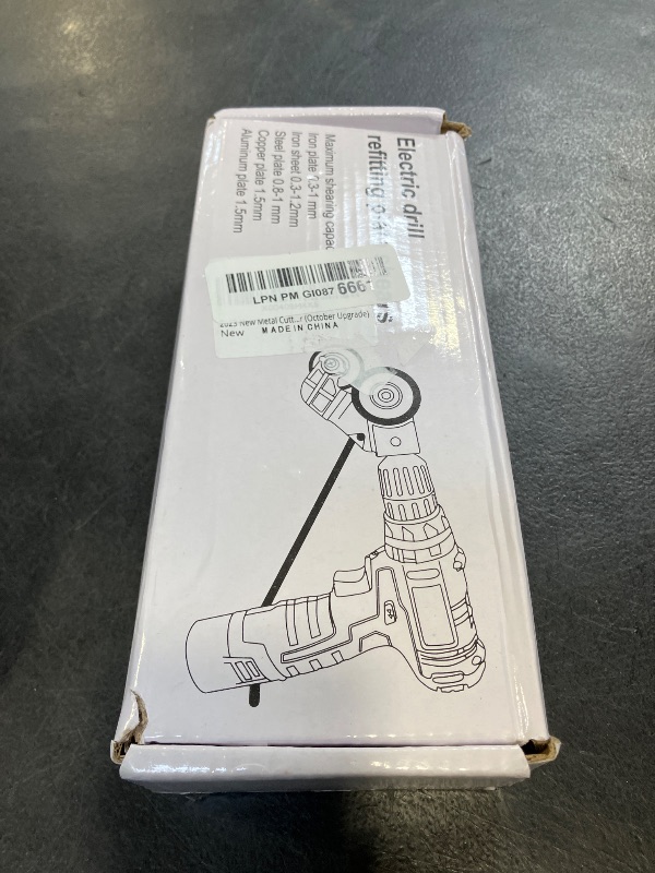 Photo 1 of Akeoil Sheet Metal Cutter Drill Attachment