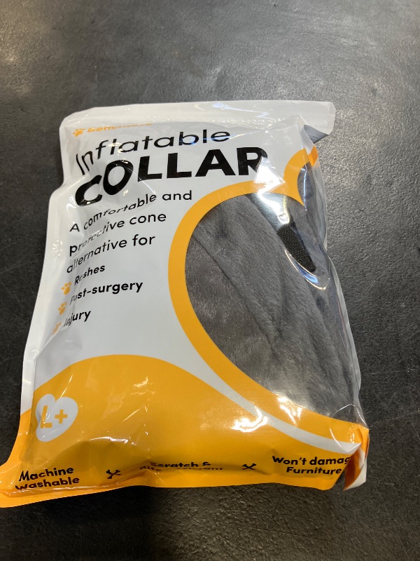 View 2 of BENCMATE Inflatable Dog Recovery Collar Large+