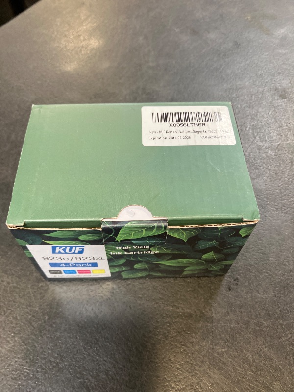 View 2 of KUF 923XL Ink Cartridge Combo Pack (Black, Cyan, Magenta, Yellow)