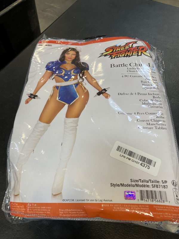 Photo 1 of Leg Avenue Street Fighter Chun Li Costume - S 