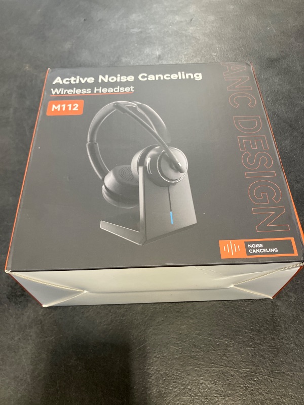 View 2 of Angteela ANC & ENC Wireless Headset with Mic