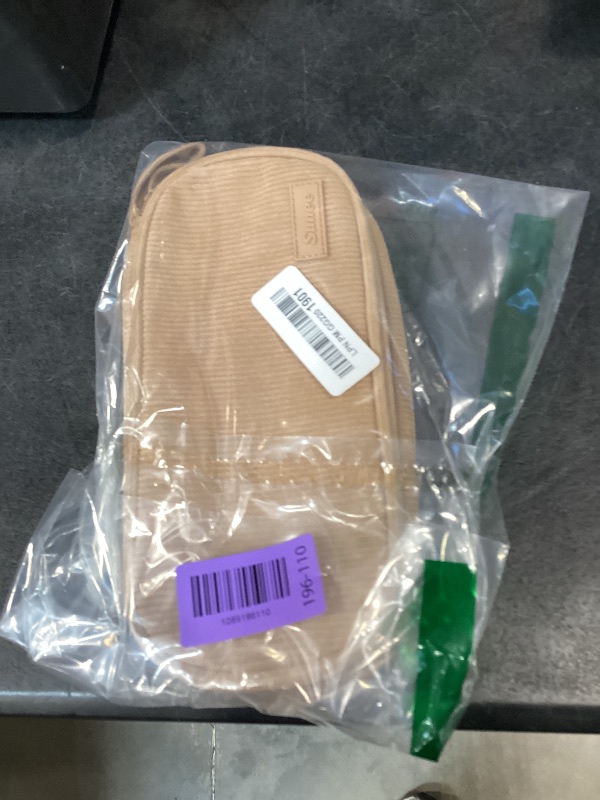 Photo 1 of SUNEE Corduroy Pencil Case Large Capacity Pen Organizer