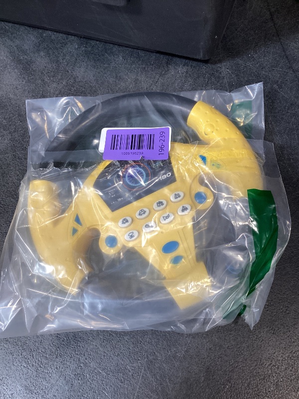 Photo 1 of Marsrut Kids Steering Wheel Toy - Yellow