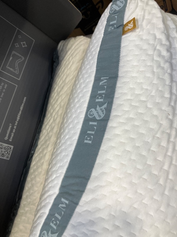 Photo 1 of Eli & Elm Ergonomic Side Sleeper Pillow