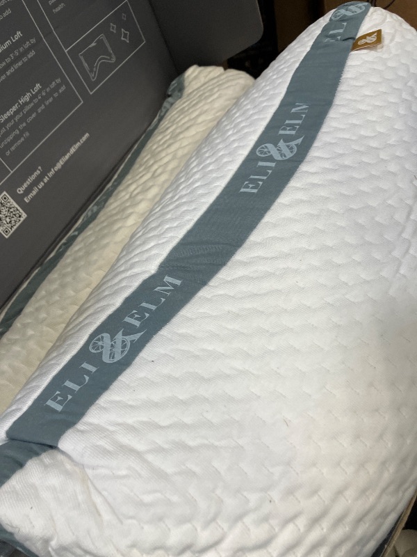 Photo 1 of Eli & Elm Ergonomic Side Sleeper Pillow