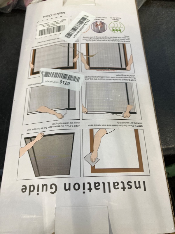 Photo 1 of CHIYUNS Screen Door Mesh Magnetic Closure 38 x 82 inch