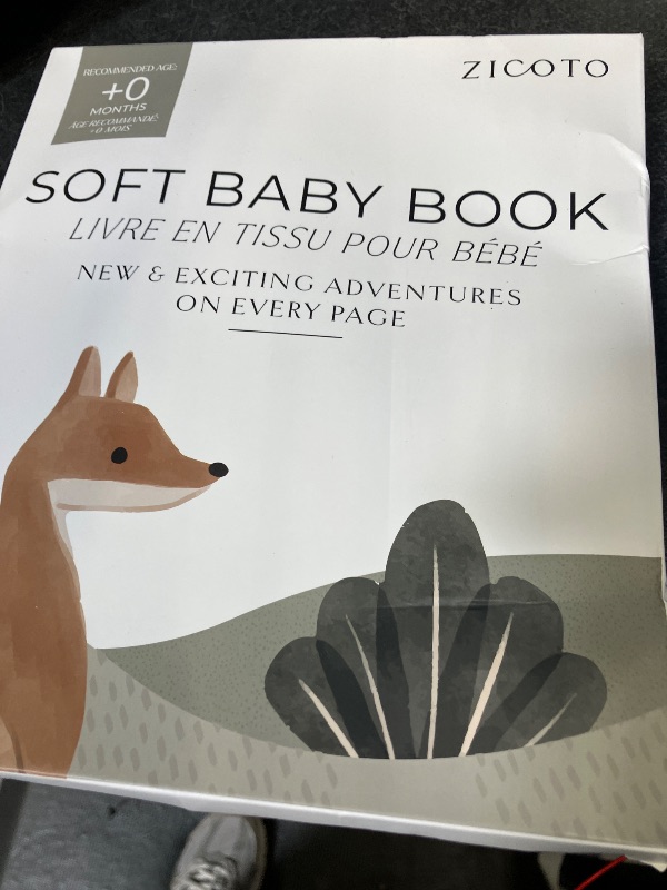 Photo 1 of ZICOTO Soft Baby Book - Sensory Toy for Babies