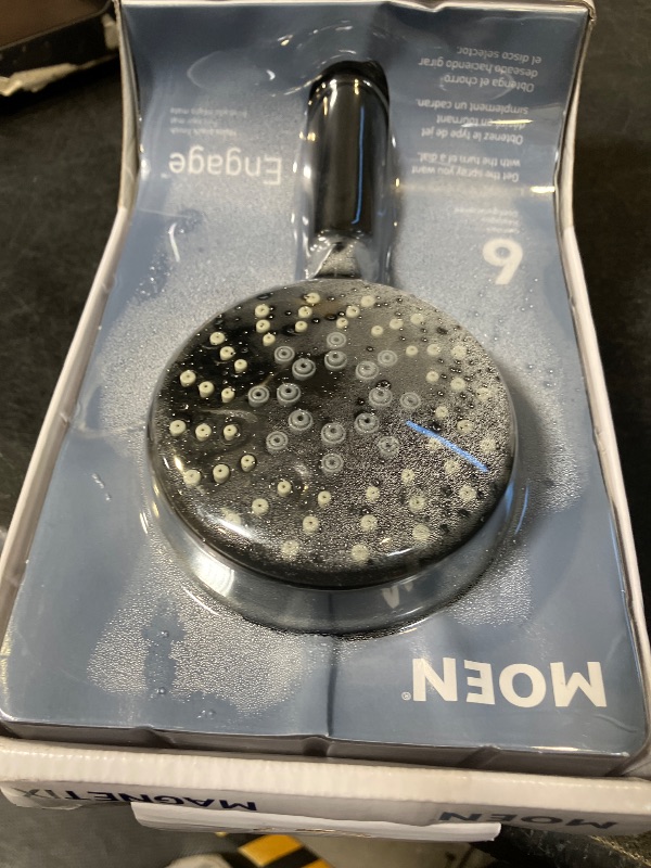 Photo 1 of Moen Engage Magnetix Handheld Showerhead - Matte Black