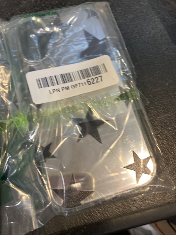 View 2 of xoniery iPhone 17 Case with Mirror and Star Print
