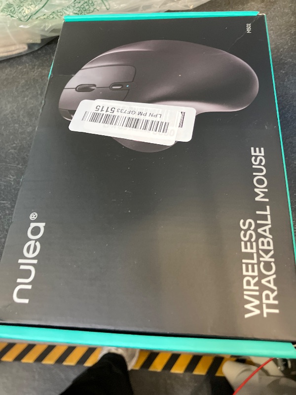 Photo 1 of Nulea M501 Wireless Trackball Mouse Ergonomic Thumb Control,4 DPI Levels