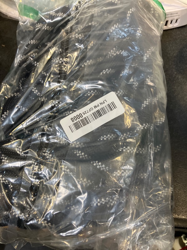 Photo 1 of Lanwandeng Long Dog Leash - 50ft x 1/2 inch Black Training Rope