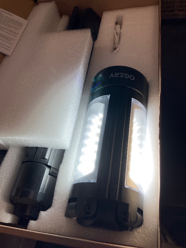 Photo 1 of OGERY Rechargeable LED Work Light with Stand