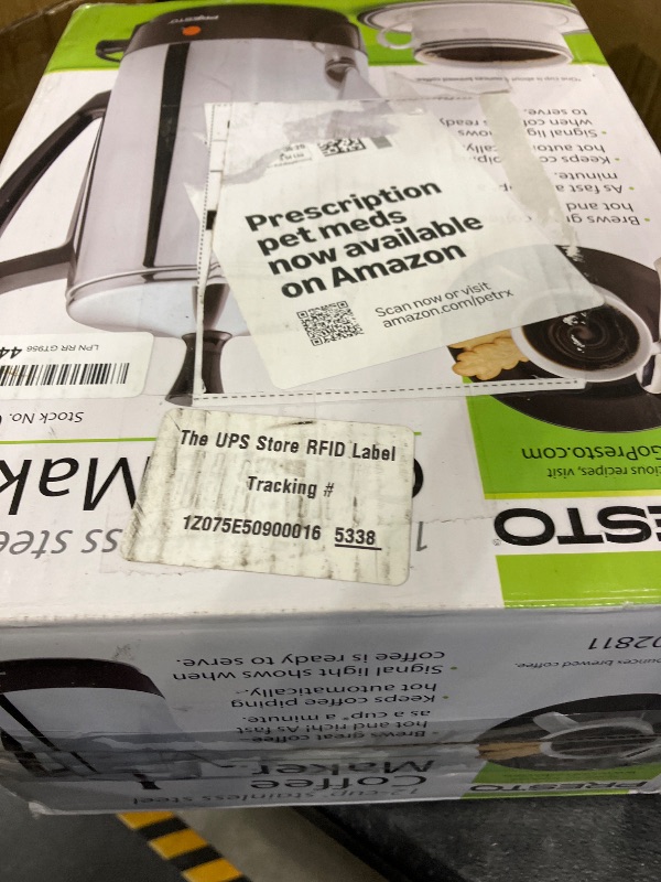 Photo 1 of Presto 12-Cup Stainless Steel Coffee Percolator